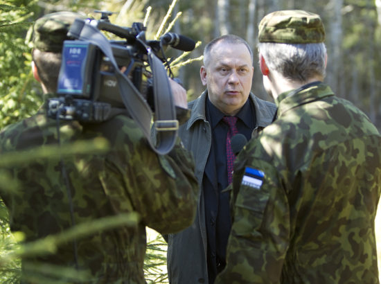 Riigikaitsekomisjoni väljasõiduistung  - kaitseväe suurõppuse "Kevadtorm" külastamine